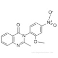 Nitrometaqualone CAS 340-52-3